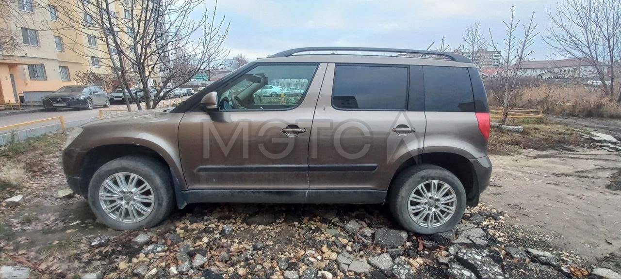 SKODA YETI 2011 г.в., VIN TMBJF25L0C6038038, коричневый, гос. номер К949УР164