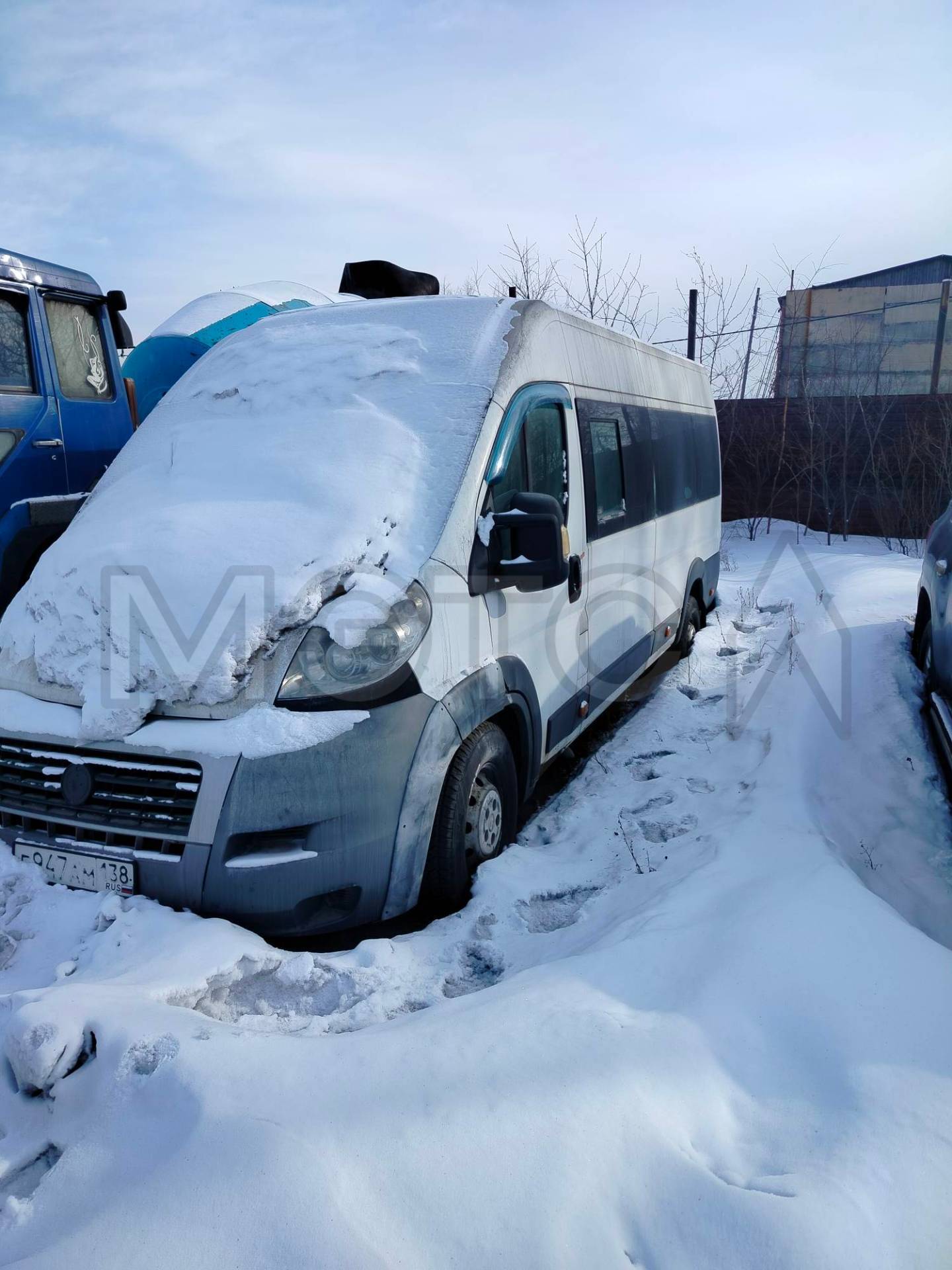 Автомобиль FIAT DUCATO, белый, VIN X8944C2B1E0DH7228, госномер Е 947 АМ 138
