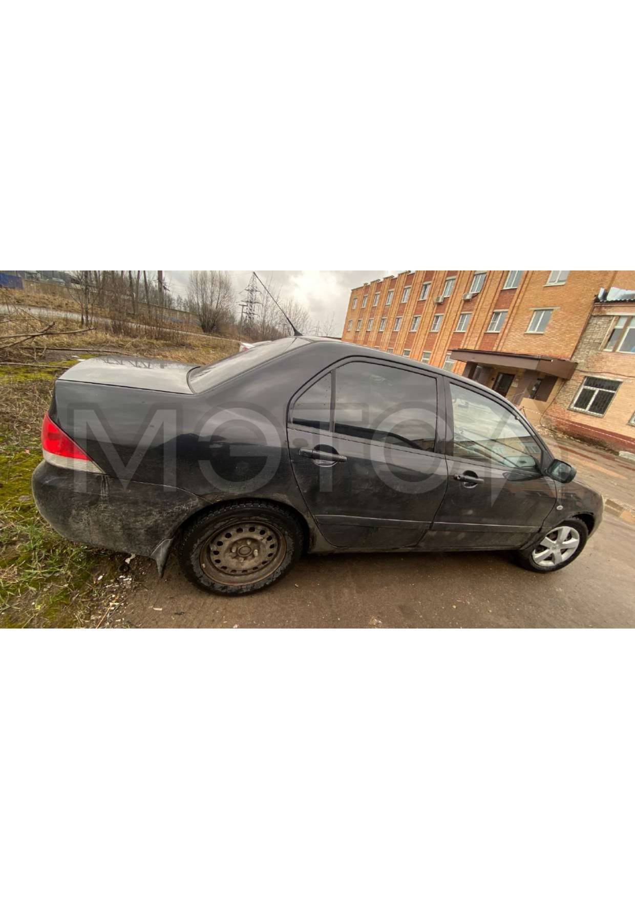 Лот 5: Автомобиль Mitsubishi Lancer 1.6, 2005 г., черный, VIN JMBSNCS3A5U021303